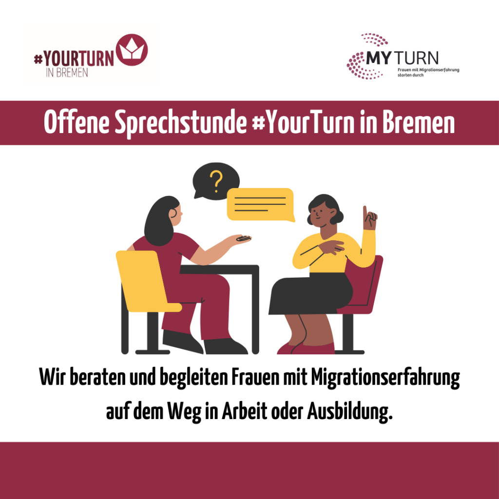 Offene Sprechstunde #YourTurn in Bremen